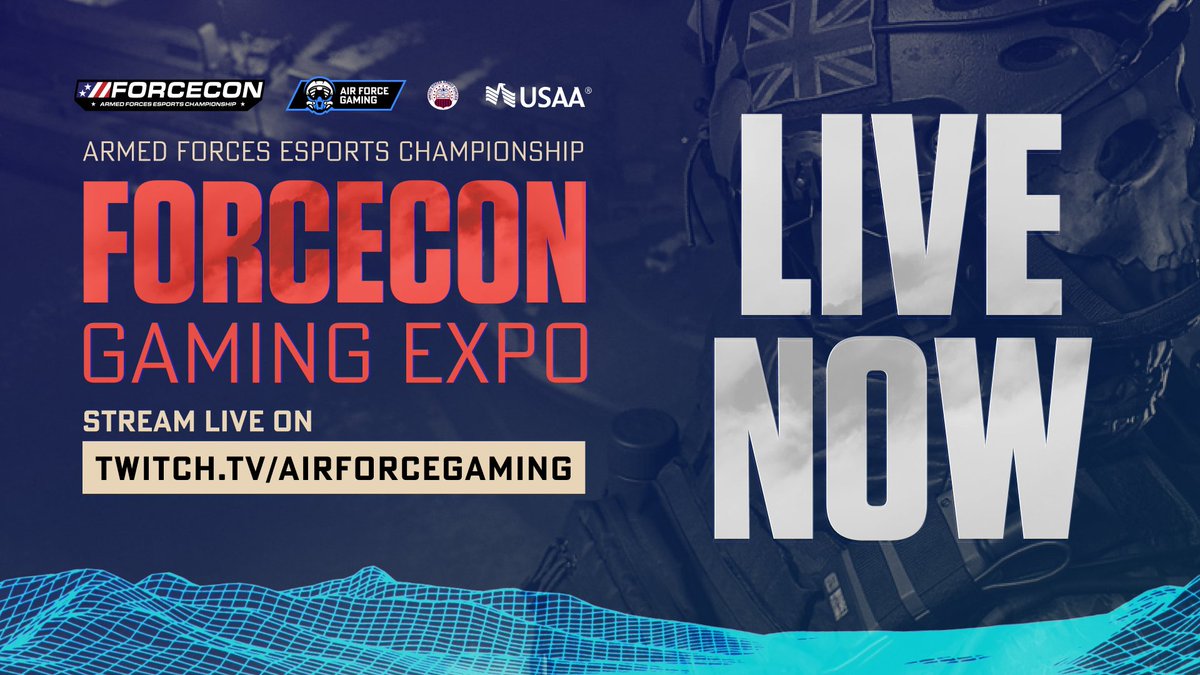 #FORCECON is NOW LIVE! twitch.tv/airforcegaming