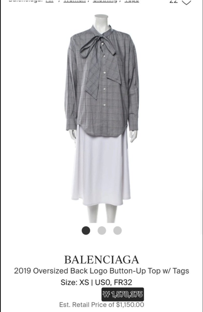 🐳💙 잠뜰님 옷 정보

120만원 어치 1++ 한우세트는 뭐가 다를까?
{고수}
youtu.be/qzXFKqnXq48?si…

[BALENCIAGA 2019 Oversized Back Logo Button-Up Top]