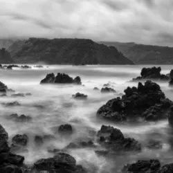 Art for the eyes! #ocean #hawaii #kauai #maui #landscapelovers #photography #picoftheday #nature #naturelovers buff.ly/3UOMkL3Click link for info and pricing #hana #NatureBeauty #blackandwhitephotography #blackandwhitephoto #BlackAndWhite #travel #vacation #art4sale