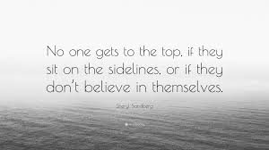 Don't spend too much time sitting around and observing. You'll watch everyone else accomplishing their goals while you're still stuck in observation!