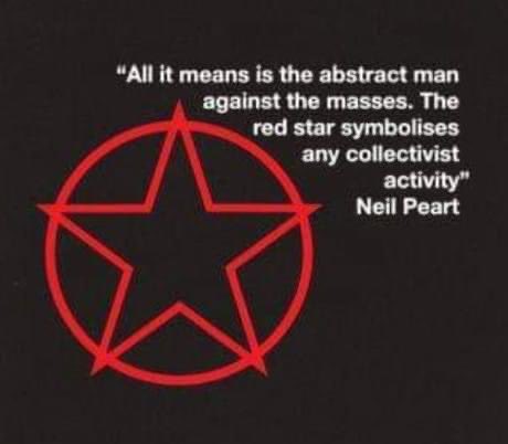 #RushTheBand Quote of the Day.  

Neil Peart on the 2112 Red Star meaning.

#RIPNeilPeart 💔
#Rushfamily 🎶🎸🍻✌💞