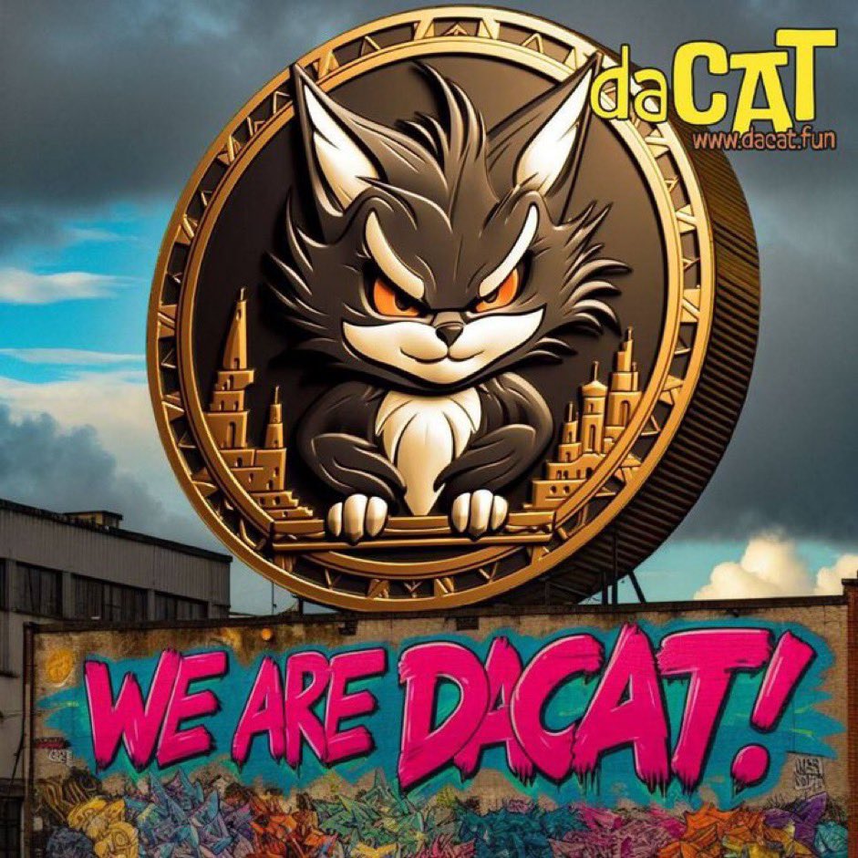 @dbcrypto9999 @binance @daCat_token Buy and hold. Simple. $daCAT