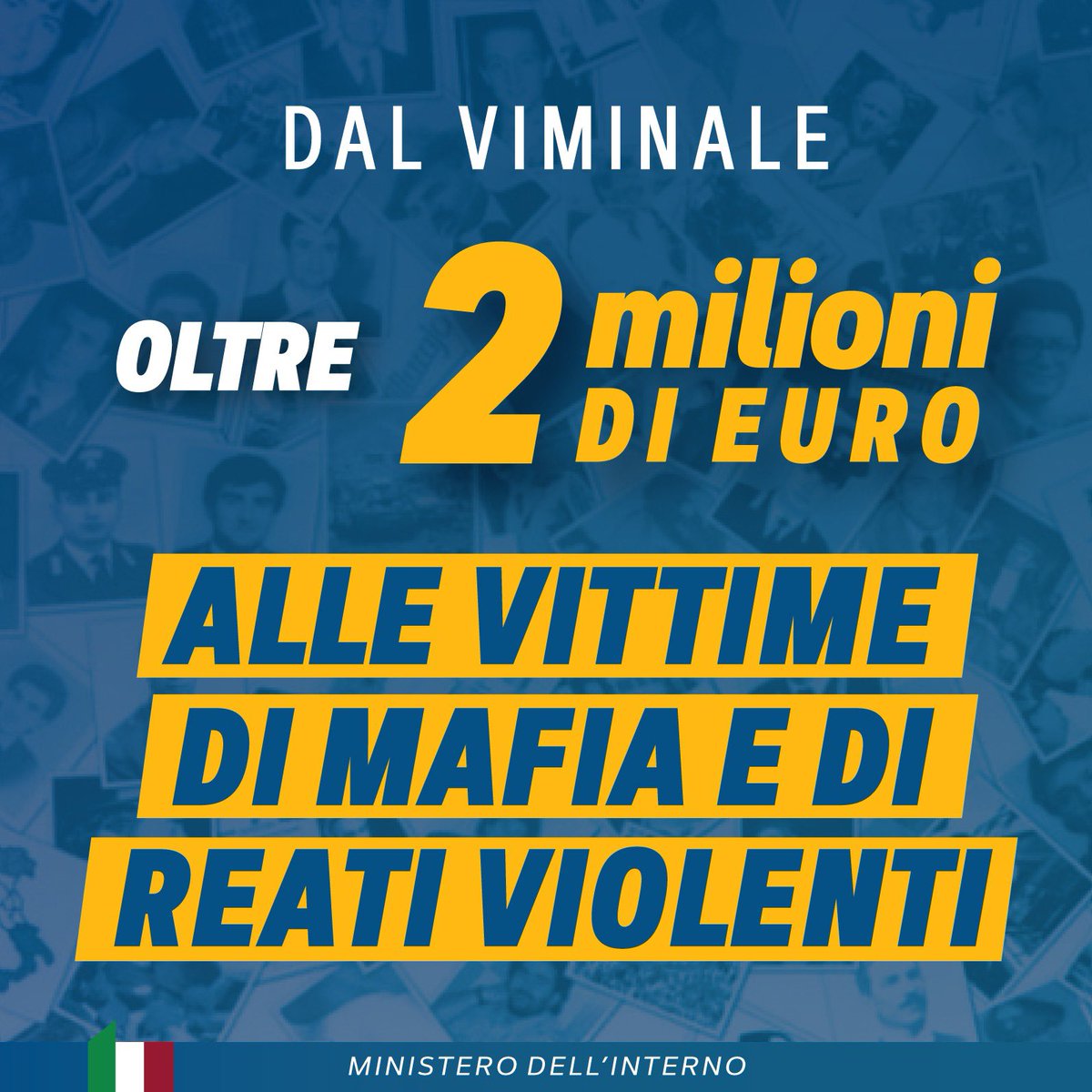 Dal Viminale oltre 2 milioni di euro alle vittime di mafia e di reati violenti. È l’ammontare degli indennizzi deliberati nel corso dell’ultima seduta del Comitato di Solidarietà. Tra i beneficiari anche i familiari di vittime di omicidio e femminicidio e le donne vittime di…