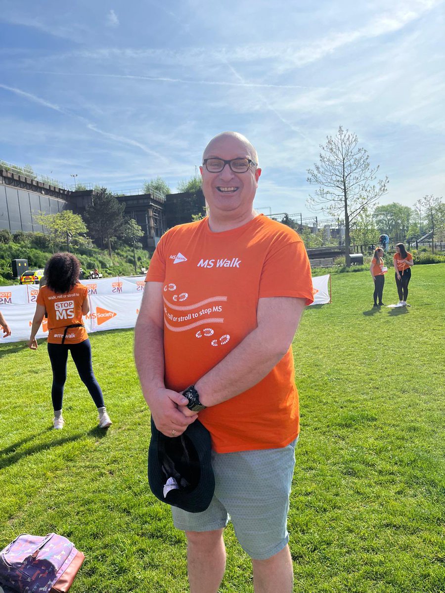 Thank you to everyone who took part in the #MSWalk in Manchester today! It was so much fun. 👏👏👏 Special shout out to our wonderful volunteers, we couldn’t do it without you 🧡