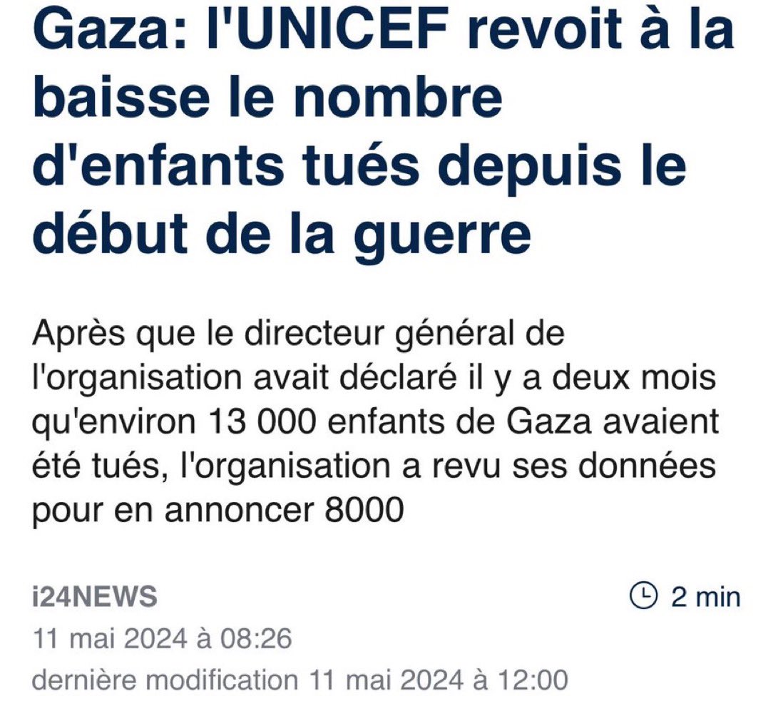 Il faudra demander des comptes aux relayeurs de la propagande du Hamas, du Qatar et de l’Iran, avec des chiffres envoyés par le Hamas sans la moindre vérification N’est ce pas @Portes_Thomas @CaronAymericoff @MathildePanot @GuiraudInd et les autres Lfi ? pourquoi vous ne pointez…