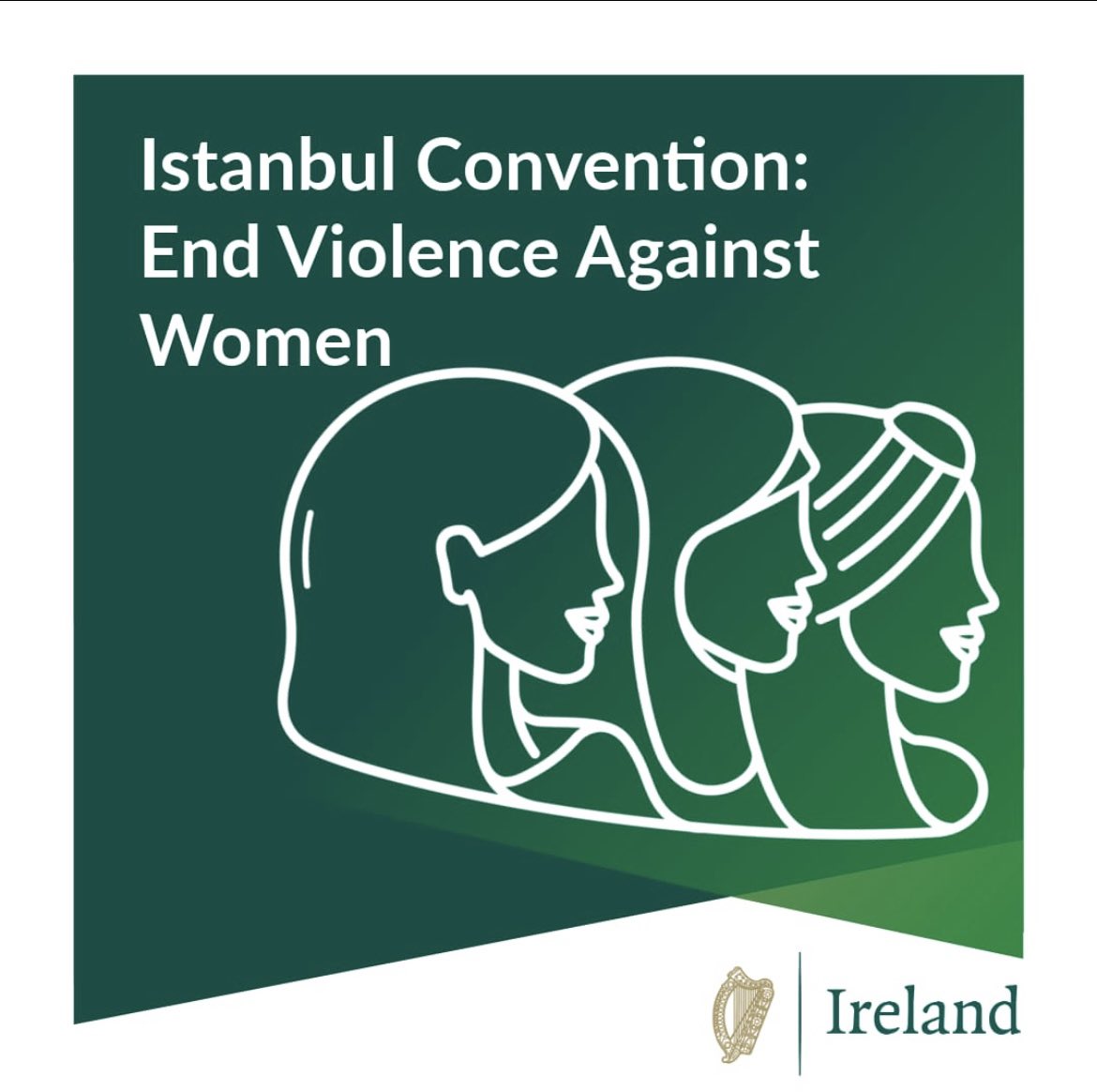 Hoy reafirmamos nuestro compromiso con la Convención de Estambul y su objetivo: erradicar la violencia contra la mujer y la violencia doméstica. 

Celebramos 13 años de promover la igualdad y proteger los derechos de todas las mujeres. 🇮🇪

#ConvenioEstambul
#ViolenciaDeGenero