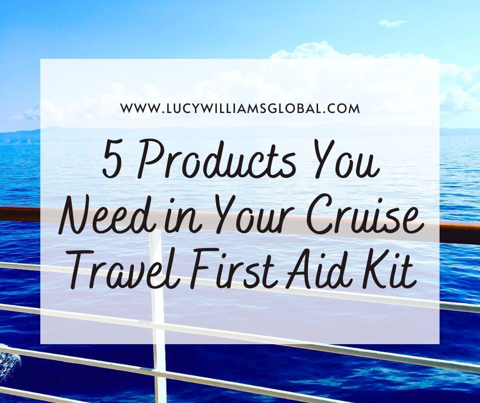 Here are 5 products you need in your cruise travel first aid kit, as when you are going on a cruise ship it is a good idea to bring some essential items that you may not be able to get on board or ashore
#cruisetips #cruiseships #cruise

lucywilliamsglobal.com/2024/04/03/5-p…