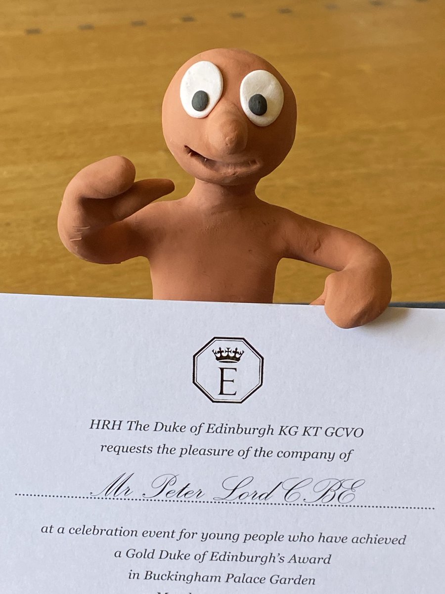 Whoohoo! We’re off to Buckingham Palace, me ⁦@AmazingMorph⁩ and ⁦@JamFactory⁩ - to celebrate the amazing achievements of the Duke of Edinburgh Gold Awards. ⁦@DofE⁩