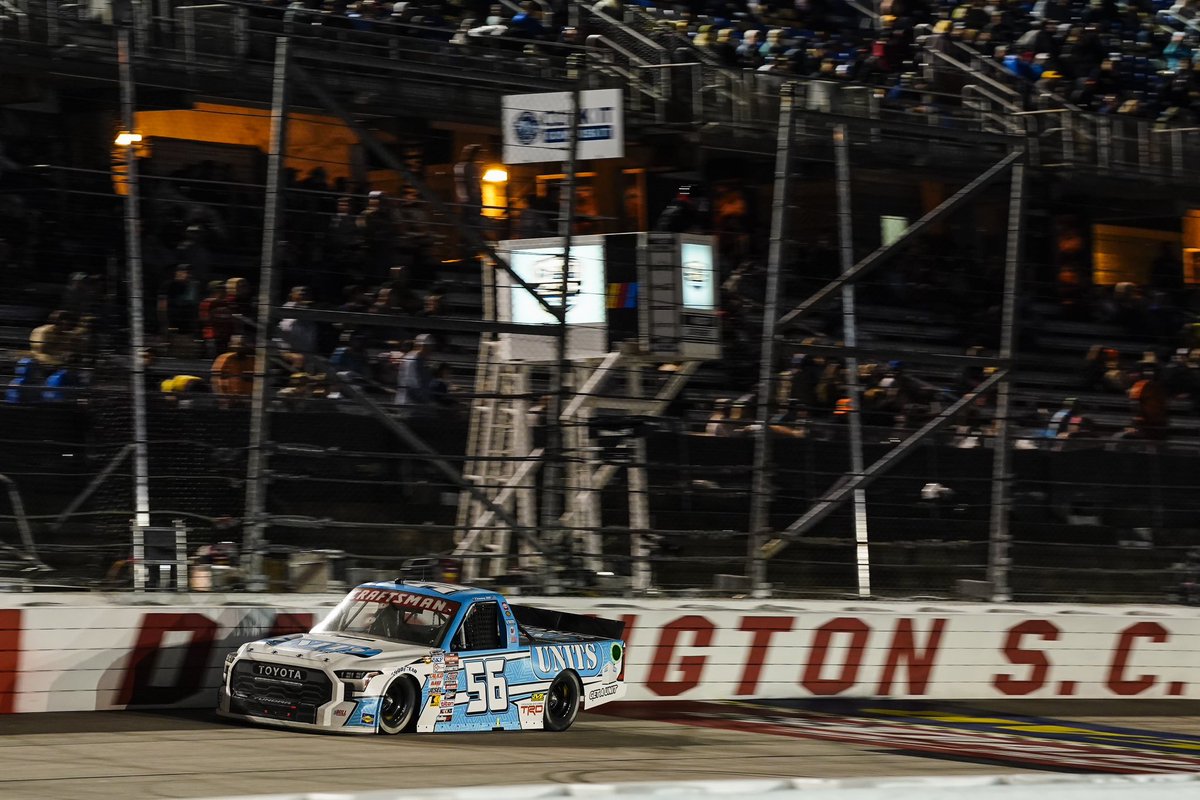 Hard fought 13th last night for @TimmyHillRacer & the No. 56 @UnitsStorage team! Some great changes throughout the race put Timmy in a position late to content for a top 10. @TooToughToTame is always one of our favorites on the schedule, @NWBSpeedway next week!