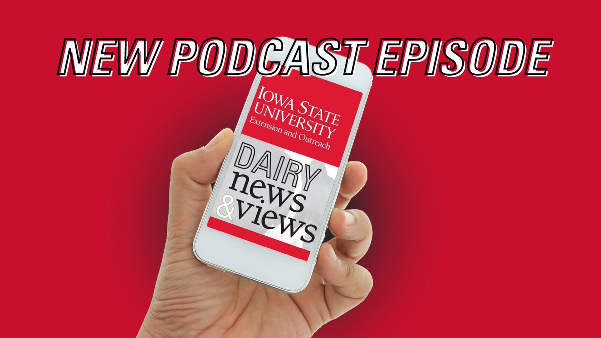 Check out the new episode of Dairy News & Views from ISU, 'HPAI Update #2'! isudairy.libsyn.com/website/episod…