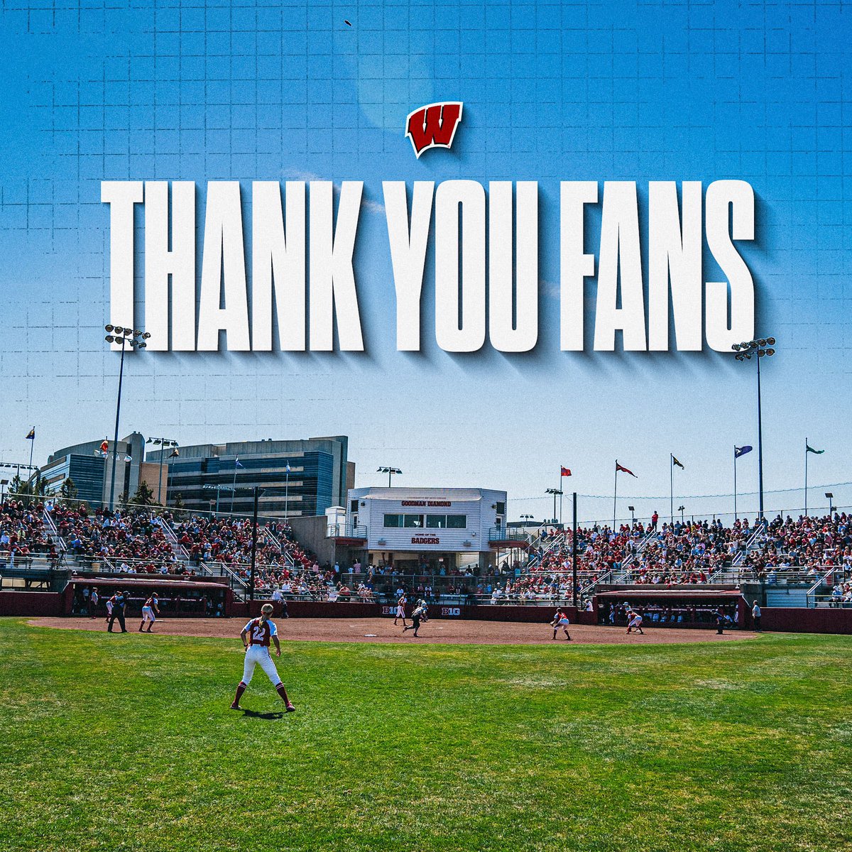 A season full of memorable moments, made even better by all of you! Thank you fans for your dedication to our team! #OnWisconsin