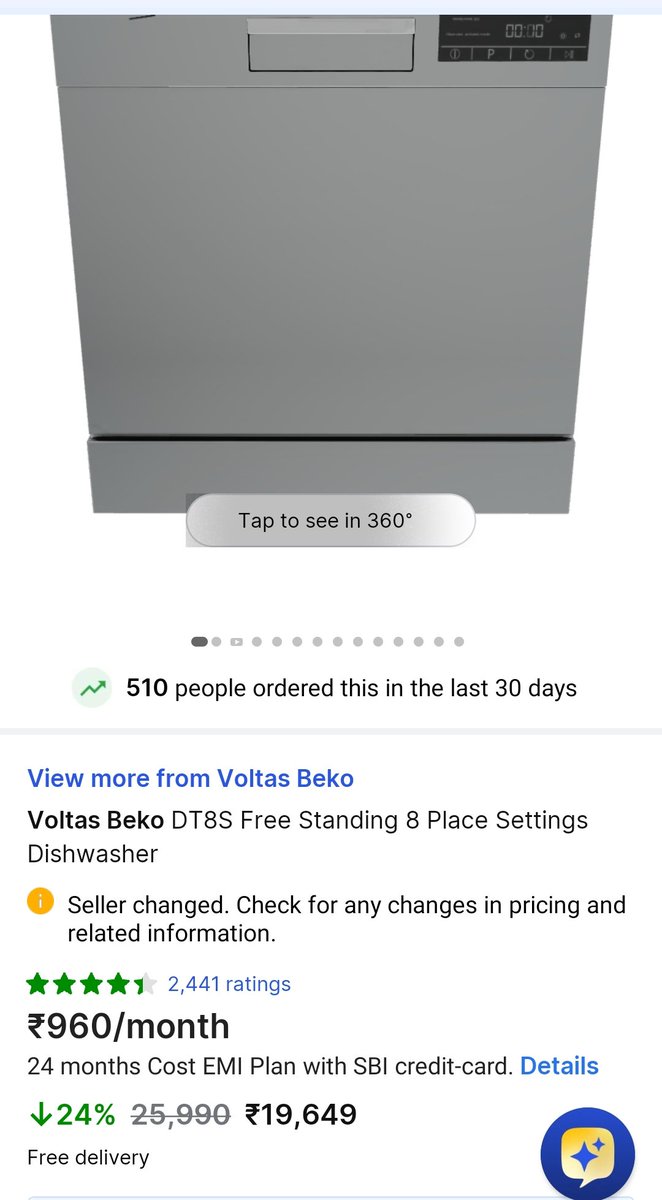 techtamil13's tweet photo. Now price increased to ₹19649. @flipkart scammed people in the name of freedom sale, summer sale etc. #onlinescam, @amazonIN is better compared to Flipkart in customer service. https://t.co/x06O16Q2R3