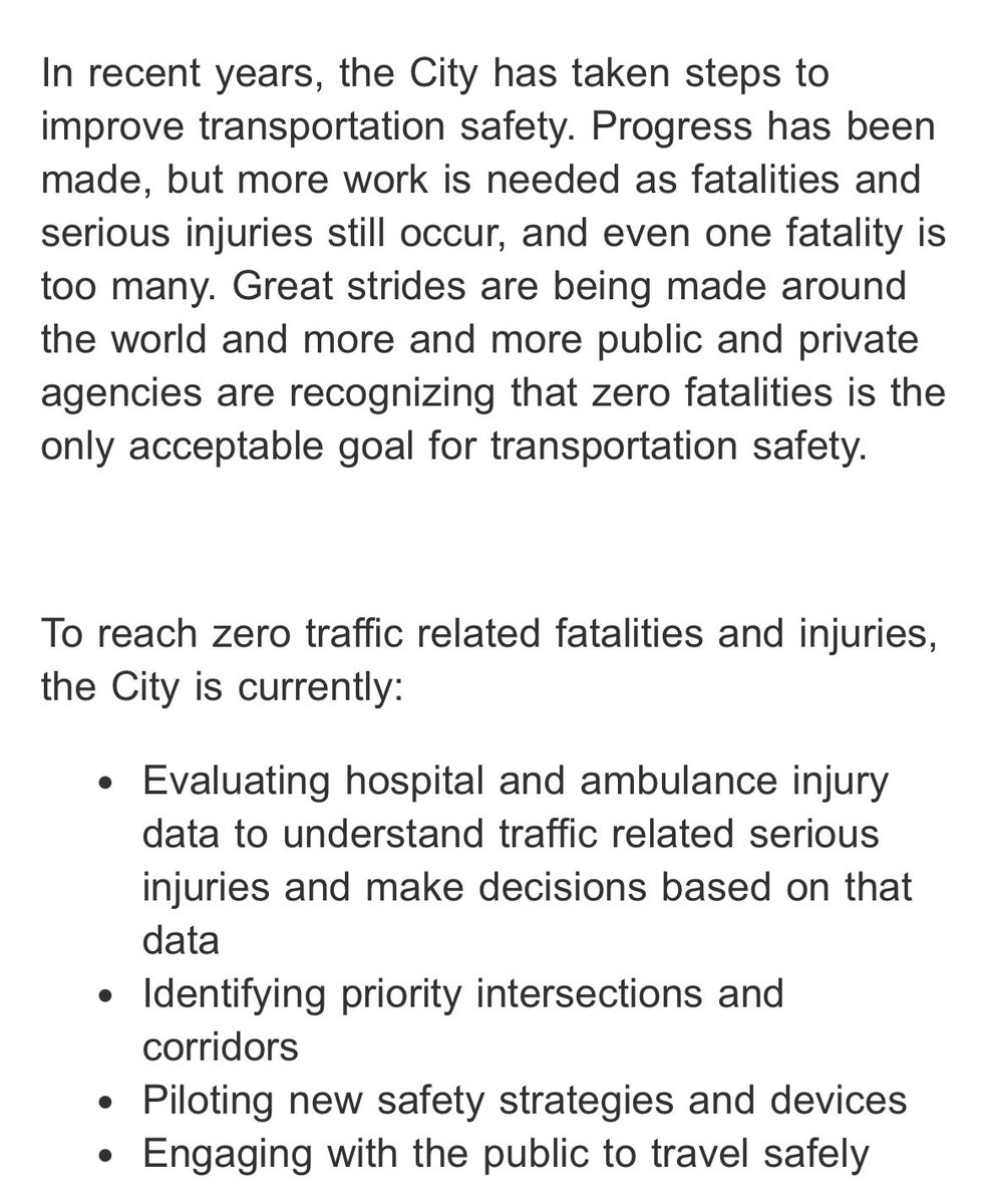 An email from the city of Vancouver to a citizen about what’s being done about traffic violence. The answer? Studies, consultations and pilot projects.