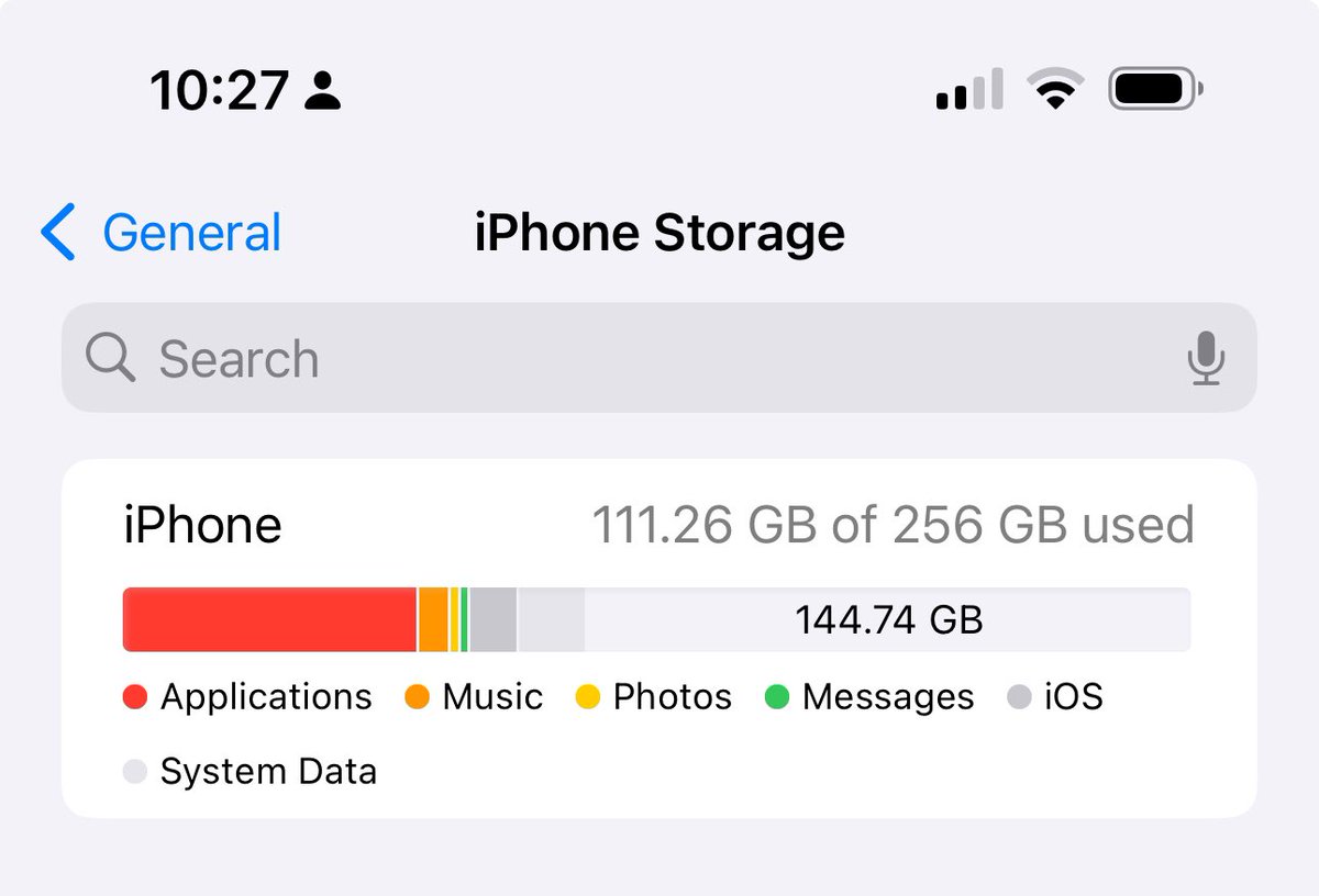 256 GB is a sweet spot ‼️ How much of your phone storage have you used ⁉️