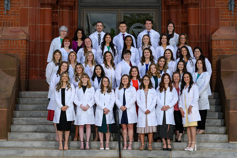 Enjoy these moments from the #SpringfieldCollege Physician Assistant Grad Certificate Ceremony 🎓 Here's to the #ClassOf2024 making us proud! Congrats PA grads! 🔻🎉 #PhysicianAssistant #Graduate