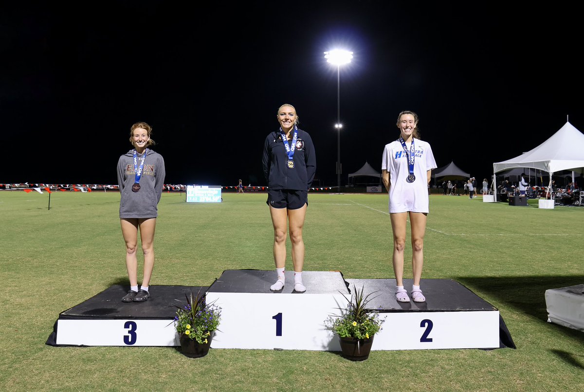 Jordyn McDonnell smashes her 3000m steeplechase #Hofstra record by eight seconds to take second place at the @caasports Outdoor Track & Field Championships with a time of 10:20.87.

McDonnell’s time puts her in national qualifying position 👏👏

🦁🥈 #PrideOfLI X #CAAChamps