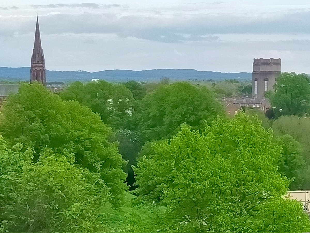 A couple of landmarks in the area of Handbridge, Chester