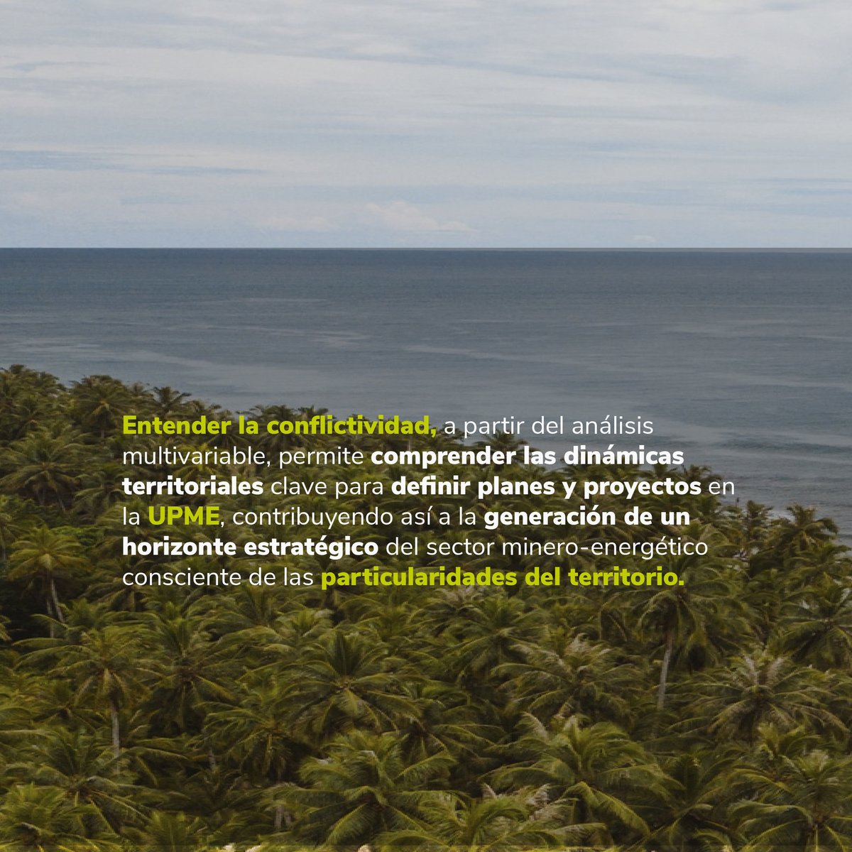 El mapa de Conflictividad Social y Ambiental es resultado del convenio entre @UdeA y la UPME, en el marco del Pacto por una Transición Energética Justa Intensiva en Conocimiento👷🏼‍♀️⚡. Esta herramienta nos permite avanzar en una expansión del Sistema Interconectado Nacional (SIN)