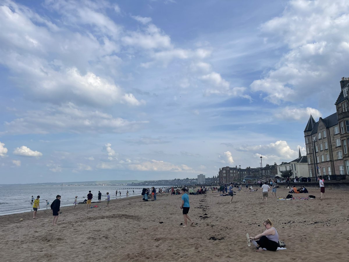 It’s a sunny day in Edinburgh and hundreds of teenagers have used their free bus pass to come to the beach and kick a ball around. What a superb piece of public policy.