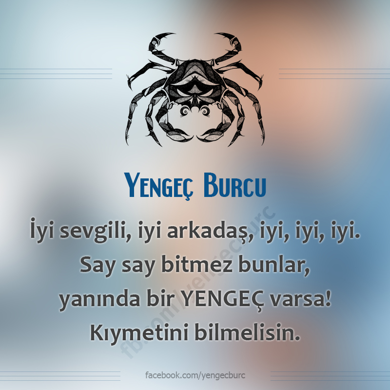 #YengeçBurcu