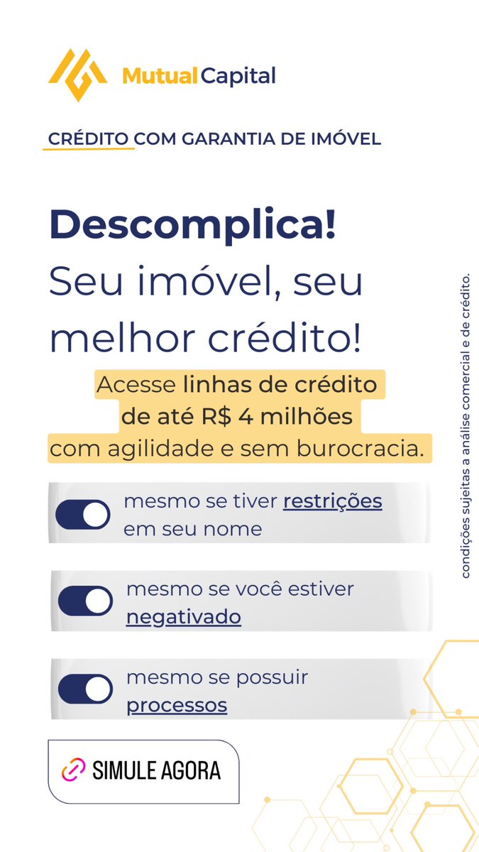 MutualCapital3's tweet photo. Home Equity Digital é Mutual!

Descomplica! Seu imóvel, seu melhor crédito.

Saiba mais agora mesmo! https://t.co/OJ9VK8MPRQ

#MutualCapital #HomeEquity #CréditoComGarantia #AcessoAoCrédito #emprestimocomgaratia #homeequity #creditoimobiliario #cgi #imoveis #crédito #mutualbank https://t.co/irHXAD7F9s