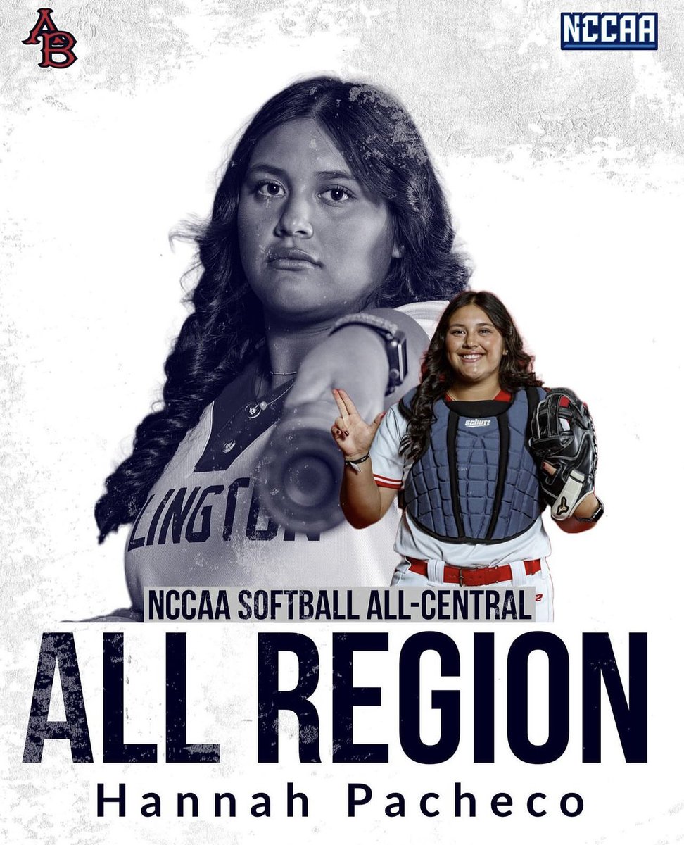 Congratulations to Alumni Hannah Pacheco for being selected to the NCCAA Softball All-Central Region Team! #CardinalNation | #BirdGang