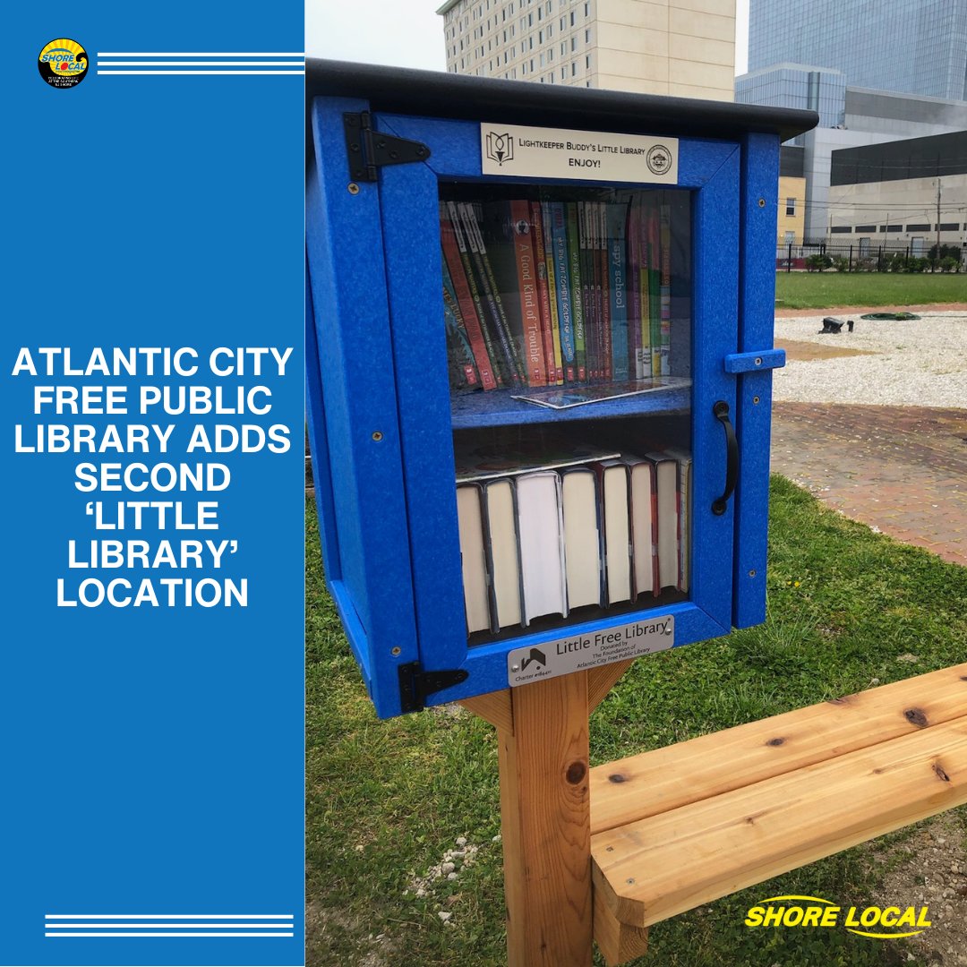 In an effort to make books even more accessible to the community, the Atlantic City Free Public Library unveiled a ‘Little Library’ on May 4 at Absecon Lighthouse. shorelocalnews.com/atlantic-city-…