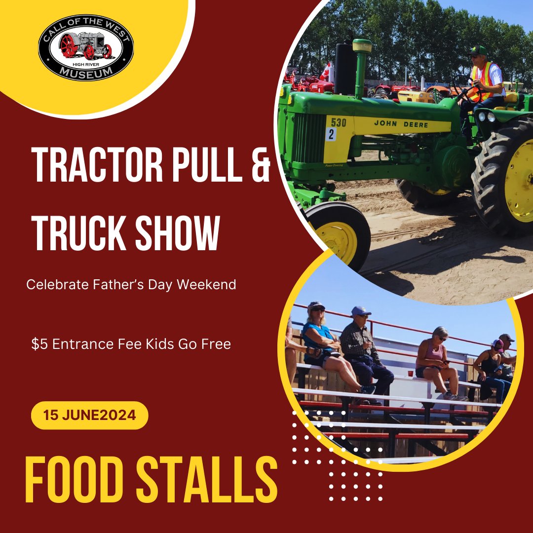 Indulge in delicious treats at the Tractor Pull and Truck Show! Our food trucks will be serving up a variety of tasty options to satisfy your cravings. Bring your appetite and join us for a culinary adventure! #TractorPull2024 #FoodTrucks #HighRiver
