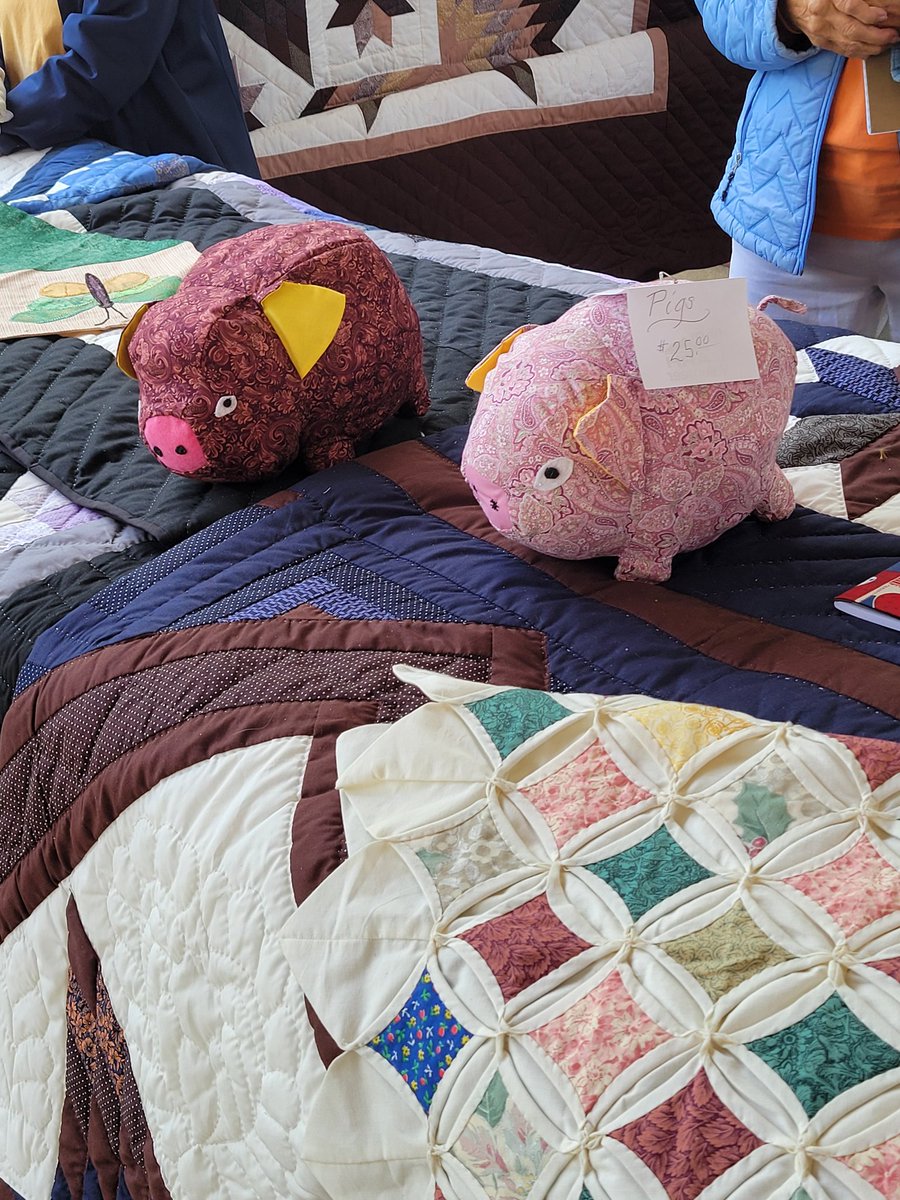 The quilting ladies quilted a pig and I need you to tell me not to buy one!