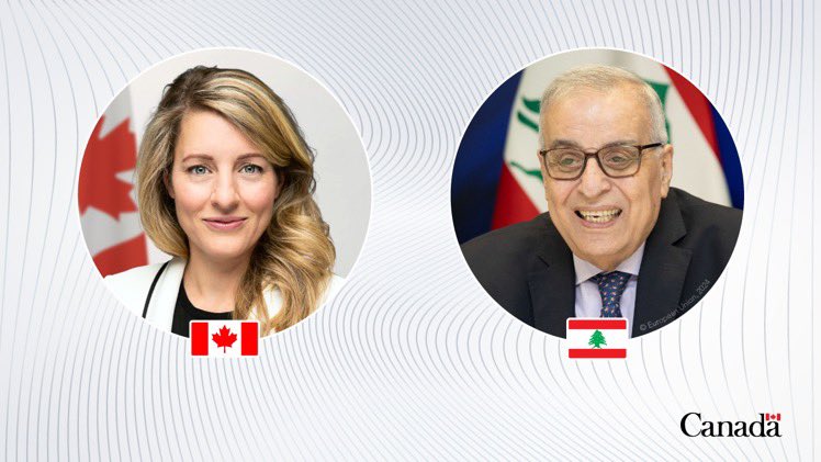 I spoke with my Lebanese counterpart, Minister Bou Habib, yesterday. We discussed the ongoing tensions along the Lebanese-Israeli border & the ongoing crisis in 🇱🇧. I reaffirmed our support to the Lebanese people. Thank you for your time, Minister.