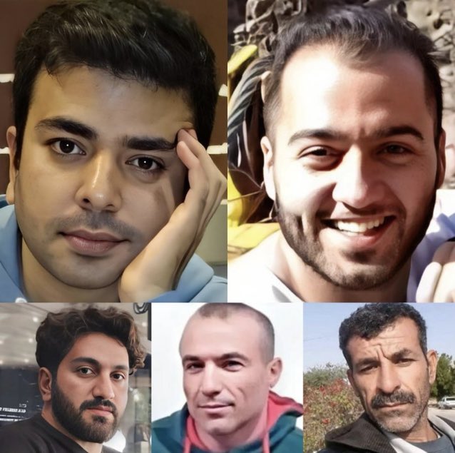 Chaque jour parlons des prisonniers politiques #iraniens qui risquent la peine de mort par pandaison par l'abominable machine à exécution de #IRGCterrorists 

#Khosro_Bashart
#Kamran_Sheikheh
#Reza_Rasaei
#Toomaj_Salehi 
#Mahmoud_Mehrabi
#Moudjahid_Korkur
#Abbas_Daris
Et d'autres