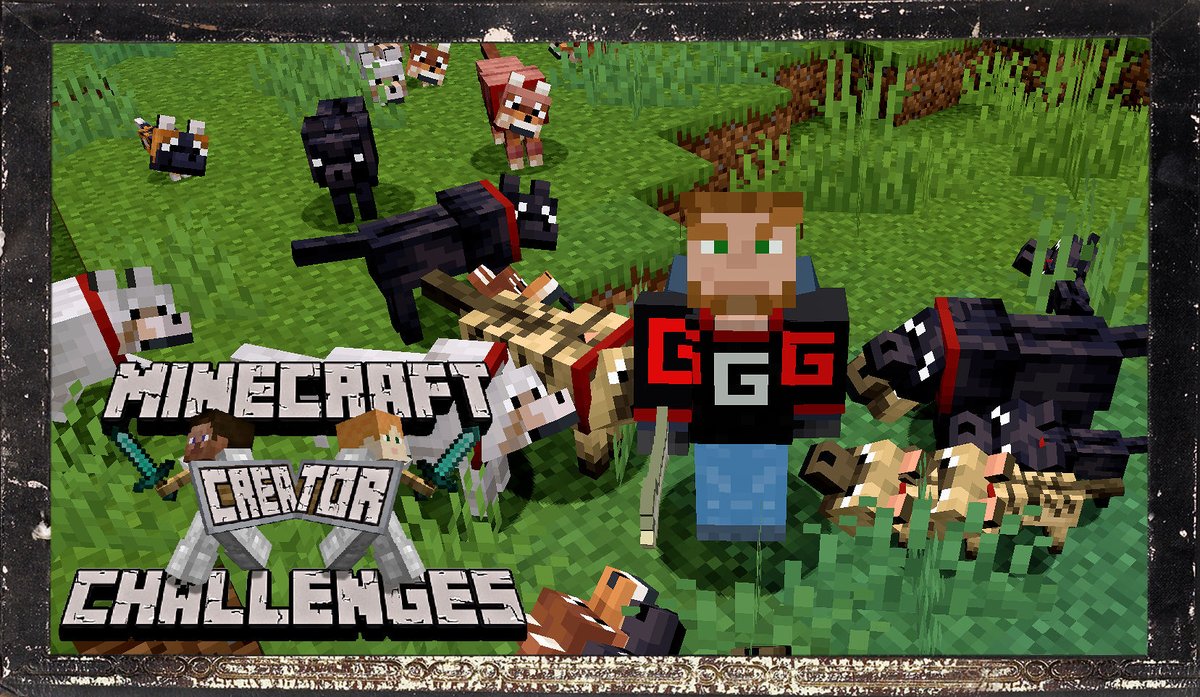 Gragore's tweet image. It's time for a new #MinecraftChallenge  &amp;amp; this month we celebrate the addition of the new wolves and their new wolfie armor in a challenge called, "Pooch Scute-in' Boogie"!

How fast can we armor up our new doggy friend? Stop on by and find out!

youtu.be/FXuaC3iL6v0?si…