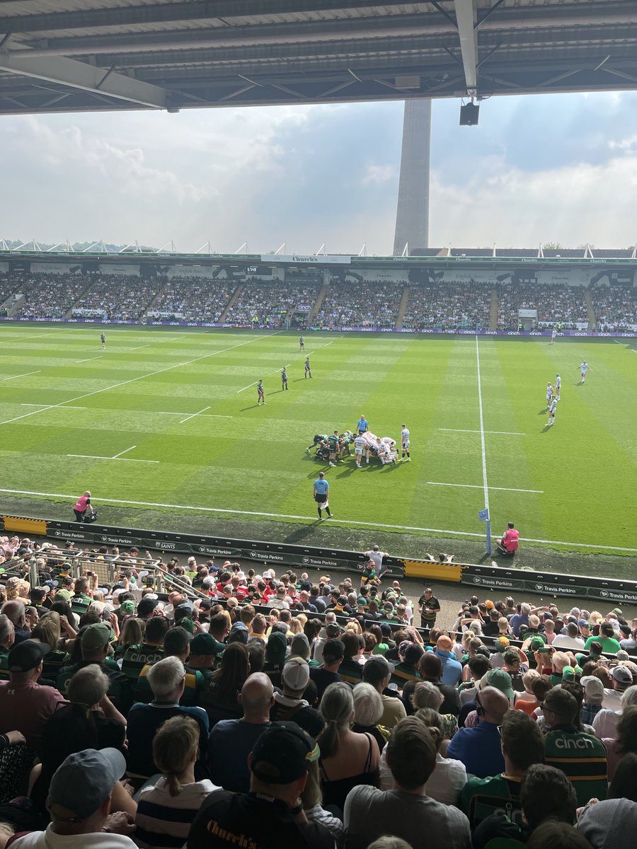 #shoearmy what a day thank you ⁦<a href="/SaintsRugby/">Northampton Saints 😇</a>⁩ 💚💛🖤