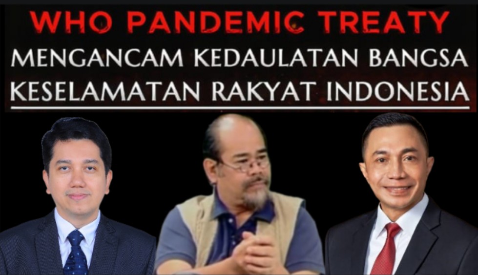 WHO PANDEMIC TREATY MENGANCAM KEDAULATAN BANGSA KESELAMATAN RAKYAT INDONESIA Selengkapnya Simak di 👇👇👇👇 youtube.com/live/29k3P7VmT… Sebarkan Seluas-luasnya Jika Kalian Mendukung Perjuangan Rakyat, Sehingga Perlawanan Terhadap WHO PANDEMIC TREATY Menjadi Besar.!!!! ✊✊✊✊