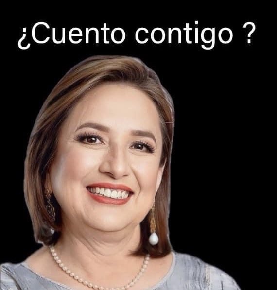 Mi familia, mis amigos y yo vamos a votar por @XochitlGalvez 

¿Vas a votar por ella este 2 de junio?

Deposita  aquí tu #𝐗𝐨𝐜𝐡𝐢𝐭𝐥𝐏𝐫𝐞𝐬𝐢𝐝𝐞𝐧𝐭𝐚𝟐𝟎𝟐𝟒

#VotoÚtil2DeJunio 
#SalvemosAMéxico 🇲🇽