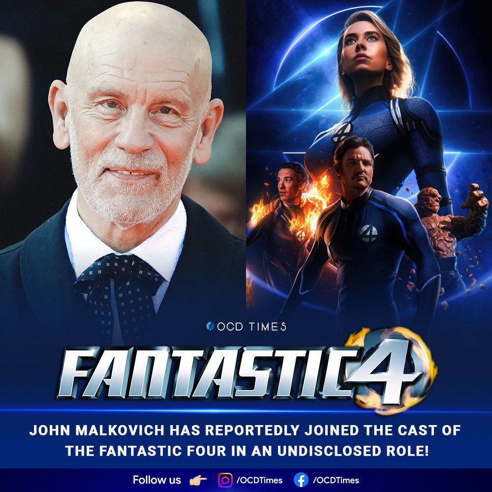 Marvel Studios’ #TheFantasticFour, in theaters July 25, 2025. . #OCDTimes #MCU #MarvelCinematicUniverse #MarvelStudios #MarvelUniverse #MarvelIndia #MarvelHindi #FantasticFour #Fantastic4 #PedroPascal #VanessaKirby #EbonMossBachrach #JosephQuinn #JohnMalkovich