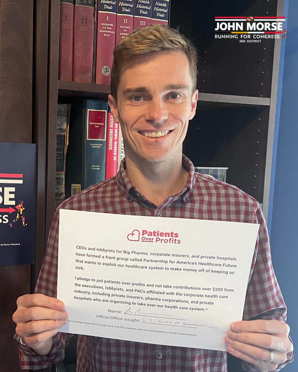 Healthcare is a human right. 

No one should have to go into debt because of healthcare costs or the cost of prescription drugs.

This National Nurses Week, I’m proud to stand with @NationalNurses in prioritizing #PatientsOverProfits.