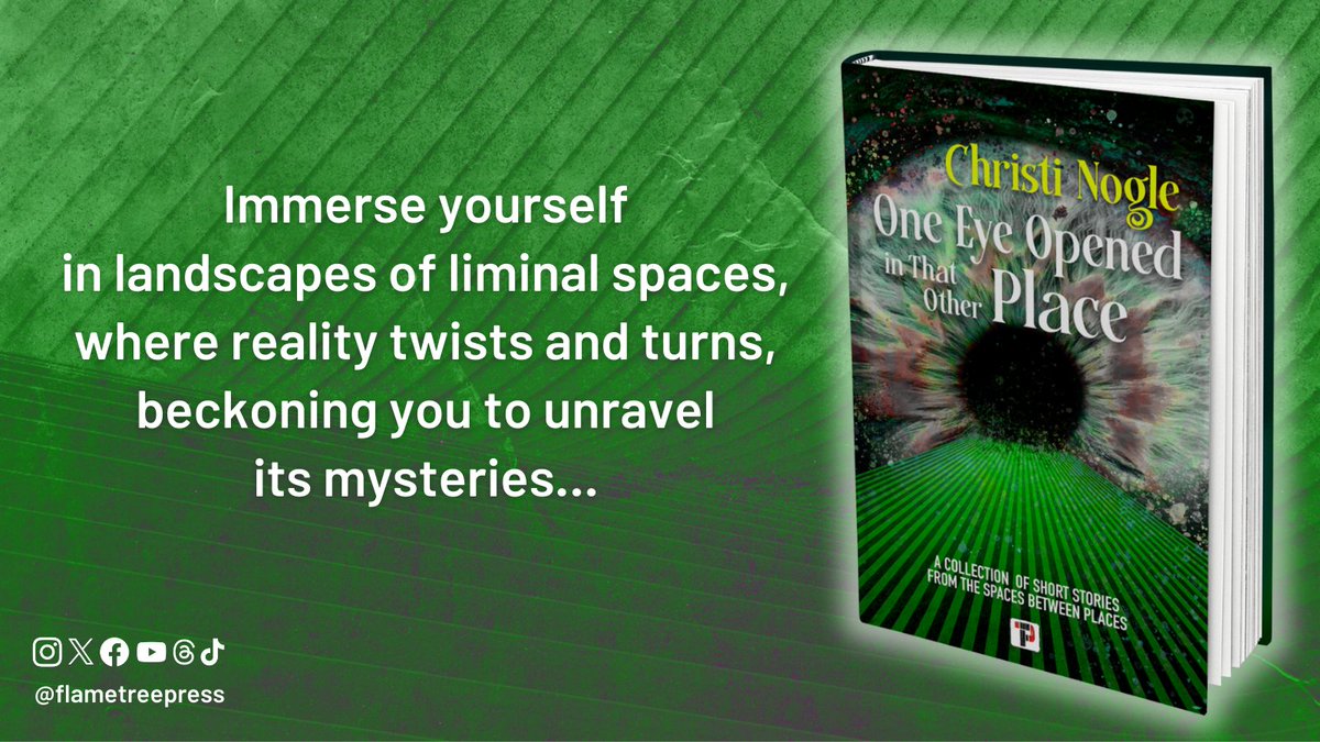 Weird and fantastical tales await you… #OneEyeOpenedInThatOtherPlace @christinogle flametr.com/3PjUM1v