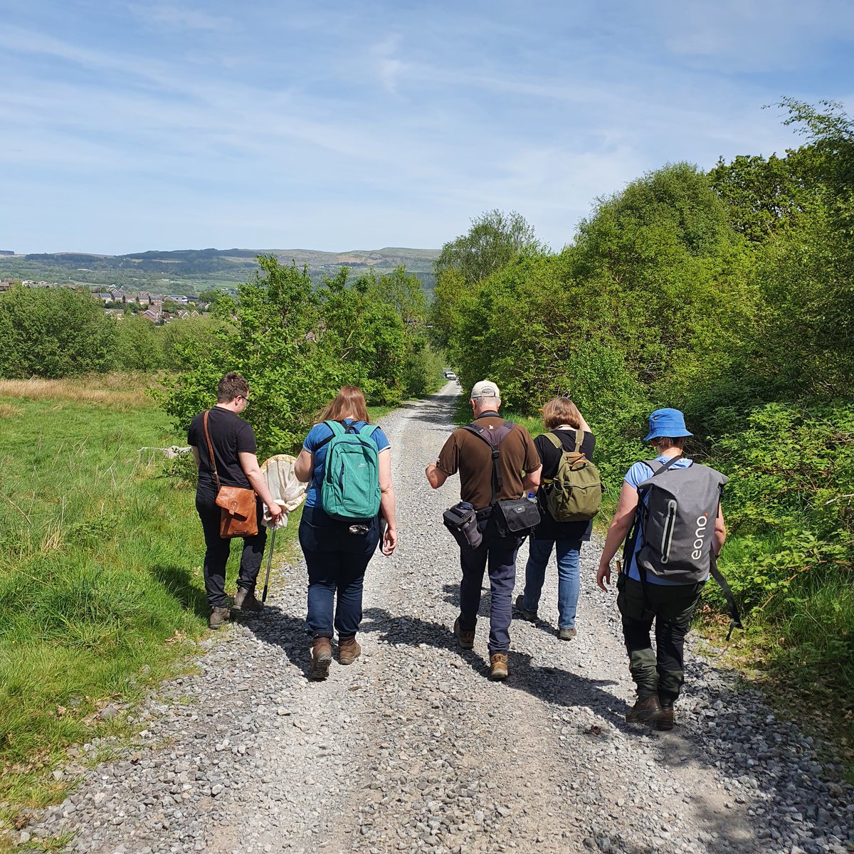 Thanks to all who joined the conference field trip in @DVCP9 today. A good day to put the biological data world to rights, plus a little light recording!