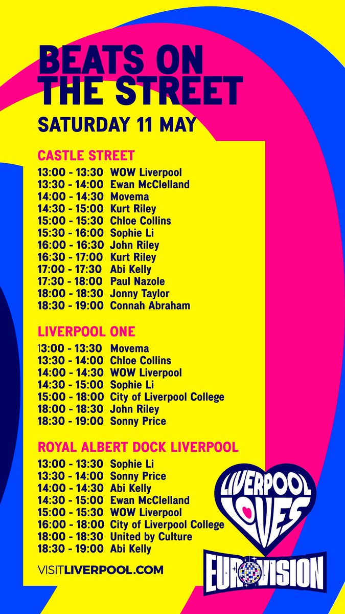 Beats on the Street is taking over locations across Liverpool today! 🎶 Head over to @Liverpool_ONE, @theAlbertDock and @castlestreetlpl to hear live music from local artists!