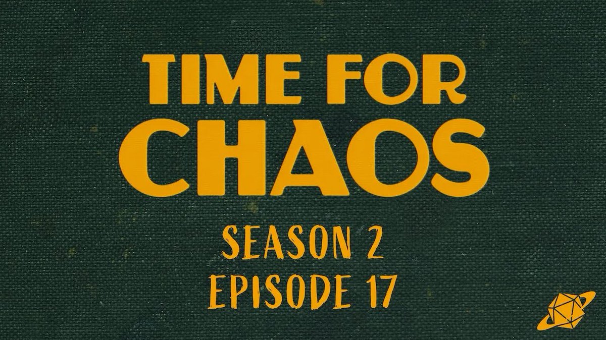Never underestimate the power of the lowly flashlight! Time For Chaos is available now as a Podcast and on YouTube. youtu.be/bXm5fH-Vodc