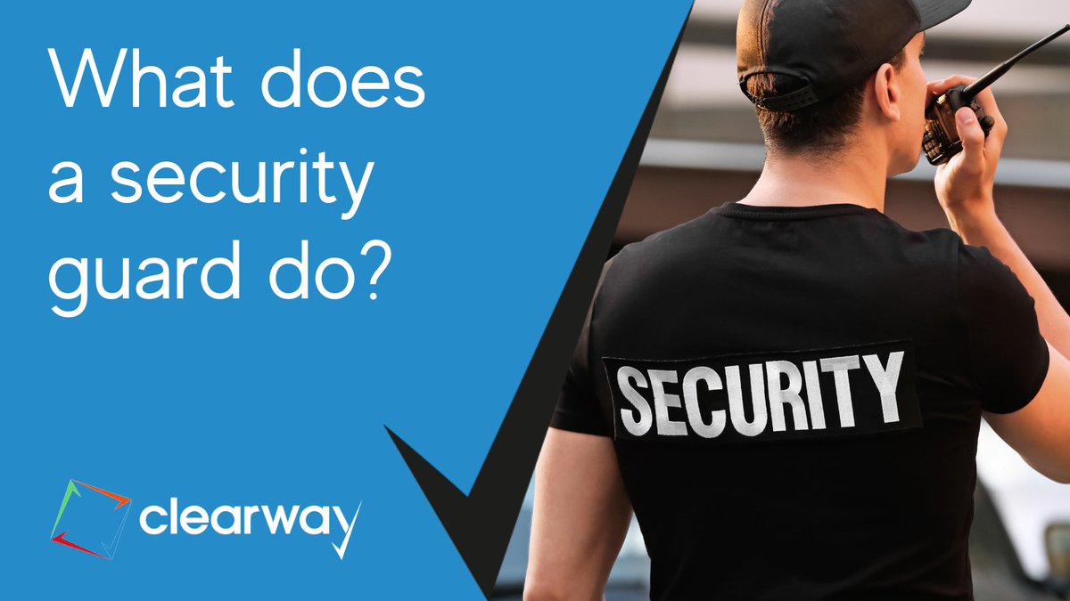 What does a security guard do? We explain security guard roles and responsibilities here: ow.ly/IeAr50RzuCW #securityguard #security #howitworks
