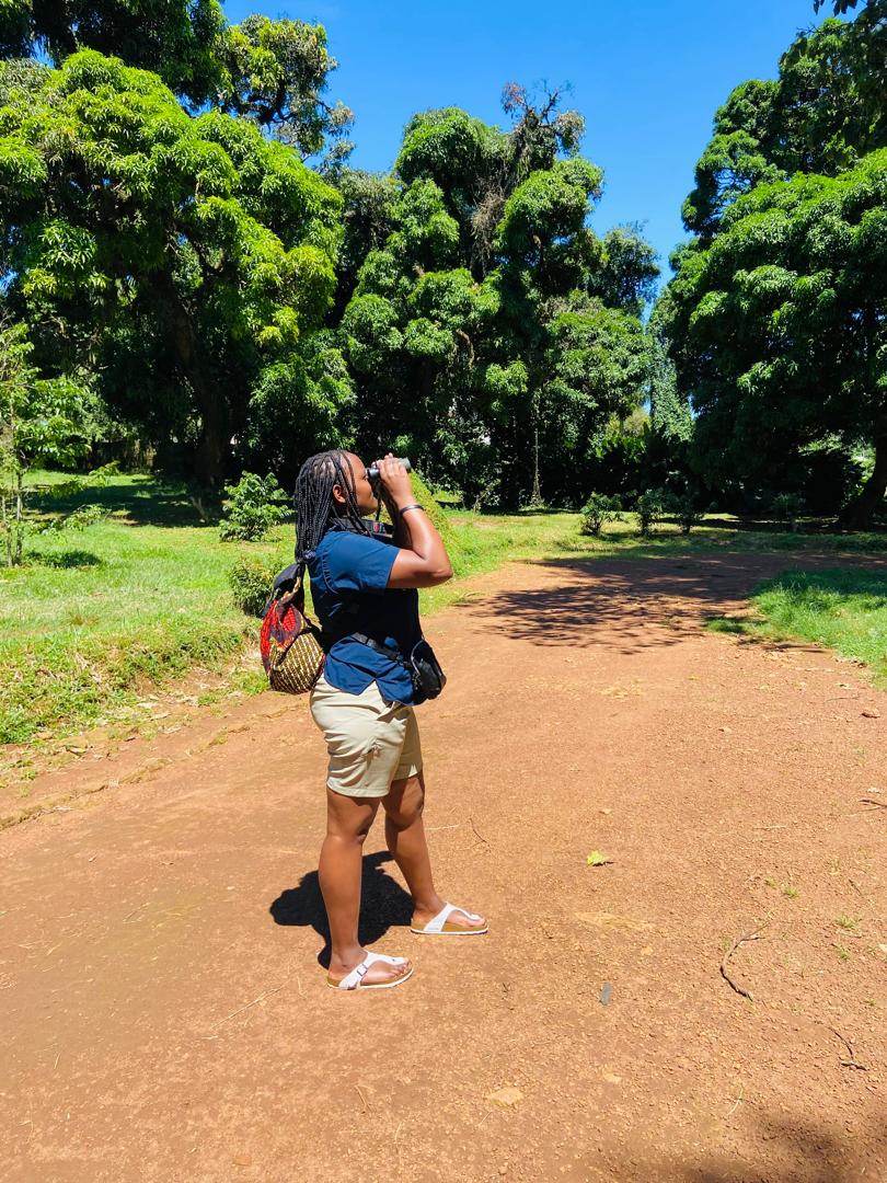 I participated in #GlobalBigDay and spent it at the Entebbe Botanical Garden with a group of women birders enthusiasts.