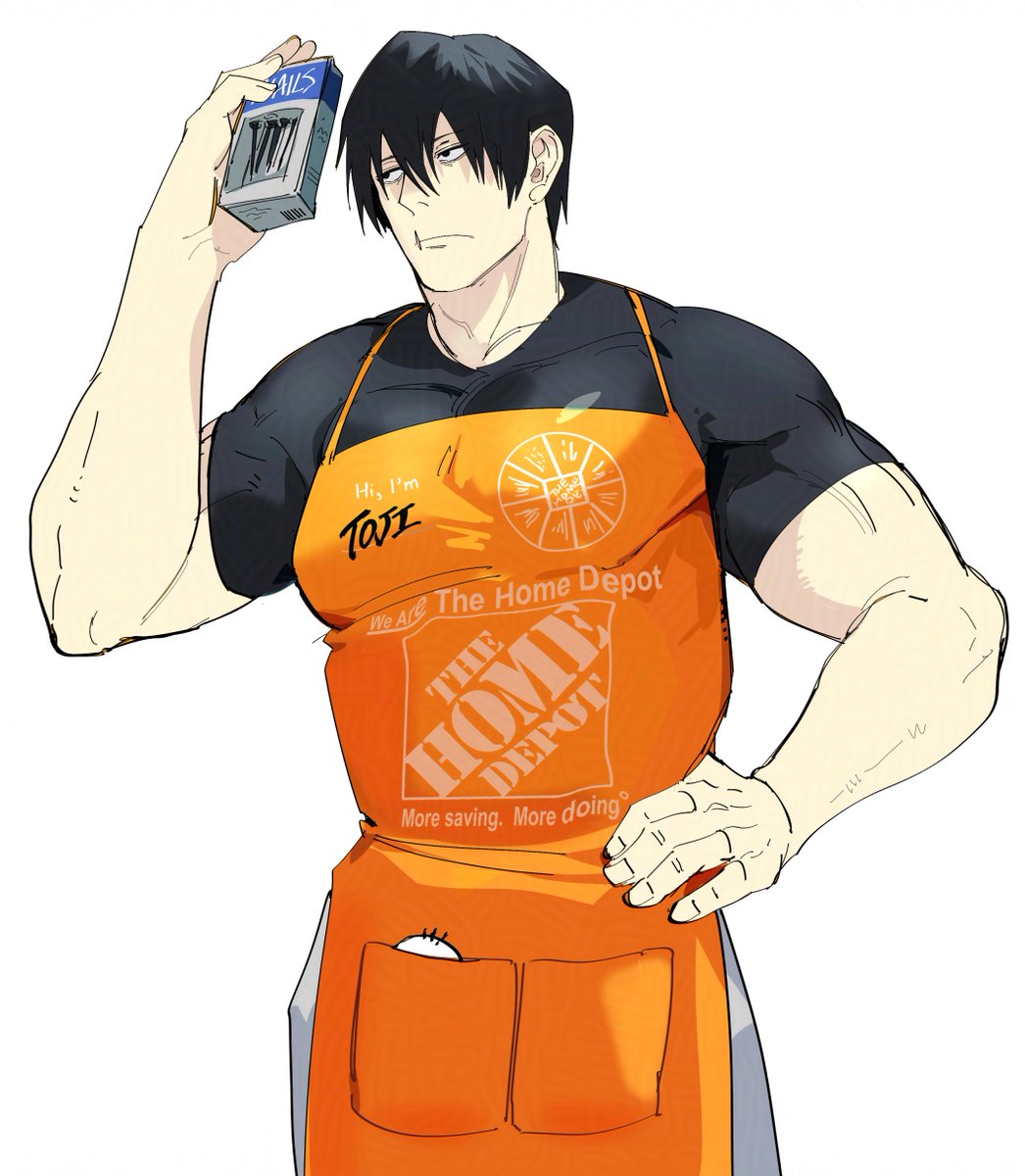 redrawing home depot toji #TojiFushiguro #jjk