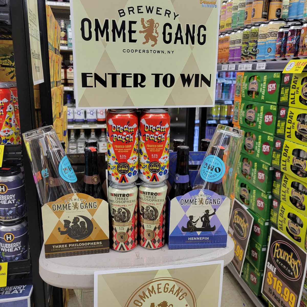 Join @BreweryOmmegang this afternoon for a sample or 2! Pouring from 12-2!