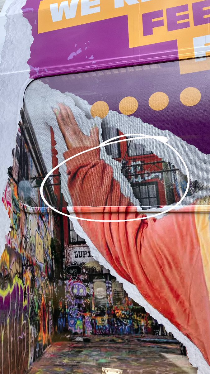 He woulda been so happy to see this dude. He always wanted to tag the light rail. I get off the train today and today and there was some mythic realm (his mural project with Wesley) peeking out on a visit Baltimore ad. You finally made it on there buddy