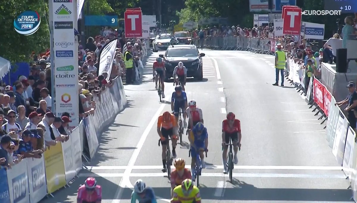 🧡 #EuskaltelEuskadi #TourduFinistere 😪 Ezin izan gara aurreko postuen lehian egon. Txomin, 30., izan da gure lehen txirrindularia. 😪 No hemos podido estar en la disputa de los primeros puestos. @TxominJ, 30°, ha sido el primer ciclista del equipo.