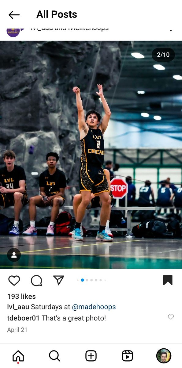 Paul Bartolai (@pbartolai) on Twitter photo LVL Elite 17U go to 2-0 at Havoc in the Heartland with 80-65 win vs Indy Game. Another balanced attack.
Drew Bartolai 20p, 5r, 4a
Zach Mazanowski 14p, 11r
Brayden Rosenkrantz 14p, 5r, 4a
Miles Johnson 13p, 3a
<a href="/BartolaiDrew/">Drew Bartolai</a> <a href="/LaneTechHoops/">Lane Tech Basketball</a> <a href="/mazanowski_z/">Zach Mazanowski</a> <a href="/LVL_AAU/">LVL Chicago</a> <a href="/Rosenkr2Brayden/">Brayden Rosenkrantz</a> LVL Elite 17U go to 2-0 at Havoc in the Heartland with 80-65 win vs Indy Game. Another balanced attack.
Drew Bartolai 20p, 5r, 4a
Zach Mazanowski 14p, 11r
Brayden Rosenkrantz 14p, 5r, 4a
Miles Johnson 13p, 3a
<a href="/BartolaiDrew/">Drew Bartolai</a> <a href="/LaneTechHoops/">Lane Tech Basketball</a> <a href="/mazanowski_z/">Zach Mazanowski</a> <a href="/LVL_AAU/">LVL Chicago</a> <a href="/Rosenkr2Brayden/">Brayden Rosenkrantz</a>