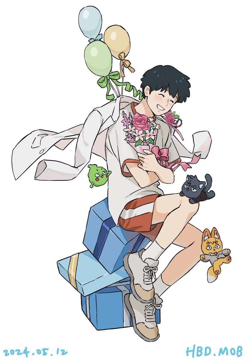 🎁🎈💐
 #影山茂夫誕生祭2024