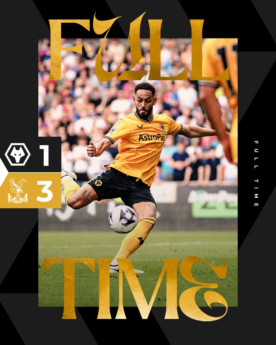It ends in defeat at Molineux. 🐺⏱️